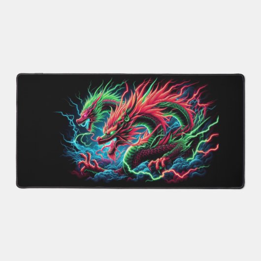 Dragon Blacklight-ontwerp, werkstation Bureaumat (Voorkant)