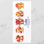 Dragon Bladwijzer Menu (Achterkant)