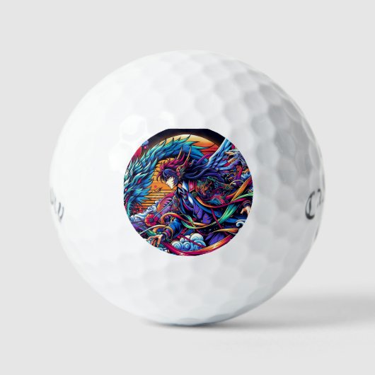 Dragon Blitz Golfballen (Voorkant)