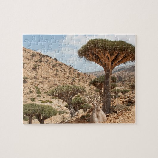 Dragon Blood Tree Forest, Socotra Island, Jemen Legpuzzel (Horizontaal)