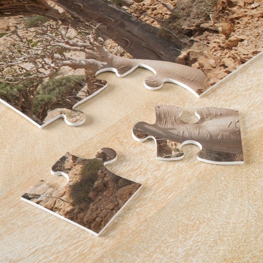 Dragon Blood Tree Forest, Socotra Island, Jemen Legpuzzel (Zijkant)