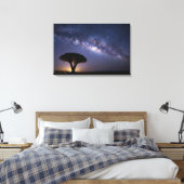 Dragon Blood Tree Melkweg Canvas  Oude Natuur Afdruk (Insitu (Slaapkamer))