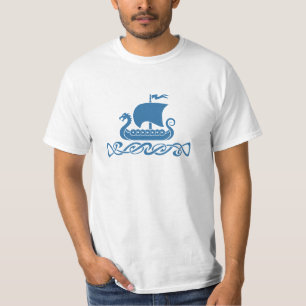 Dragon Boat - blauw T-shirt