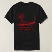 Dragon Boat Chinees thema 1 T-shirt (Design voorkant)