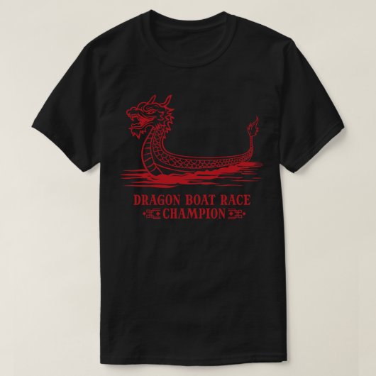 Dragon Boat Chinees thema 1 T-shirt (Design voorkant)