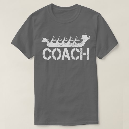 Dragon Boat Coach T-shirt (Design voorkant)