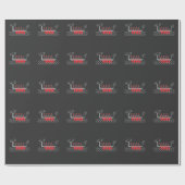 Dragon Boat Crew Row Sport Cadeaupapier (Vlak)