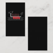 Dragon Boat Crew Row Sport Visitekaartje (Voorkant / Achterkant)