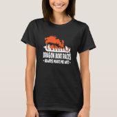 Dragon Boat Dragonboating Dragonboat Dragon Boat R T-shirt (Voorkant)