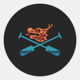 Dragon Boat Festival Racing Accessoires Paddle Dra Ronde Sticker