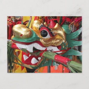 Dragon Boat headpiece Briefkaart