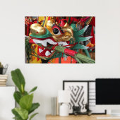Dragon Boat-hoofdartikel Poster (Thuiskantoor)