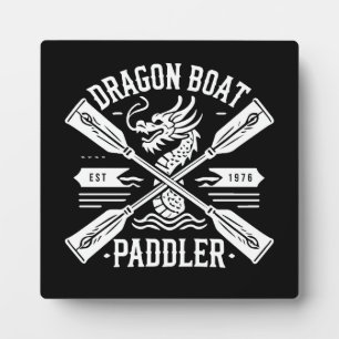 Dragon Boat Paddler, Dragon Boat Racing Motivatie Fotoplaat
