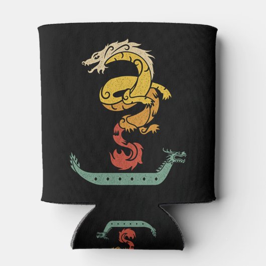 Dragon Boat Paddling kijk Blikjeskoeler (Achterkant)