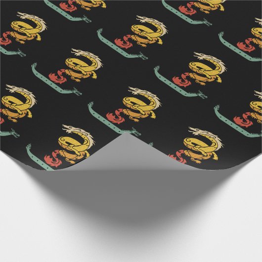 Dragon Boat Paddling  kijk Cadeaupapier (Hoek)