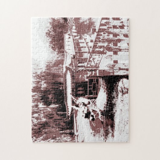 Dragon Boat Puzzle Legpuzzel (Verticaal)