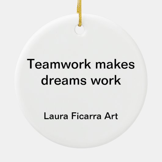 Dragon Boat Race Keramisch Ornament (Achterkant)