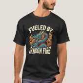 Dragon Boat Racing - Aangevuurd door Dragon Fire T-shirt (Voorkant)