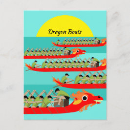 Dragon Boat Racing Briefkaart