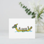 Dragon Boat Racing Briefkaart (Staand voorkant)
