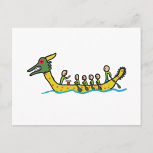 Dragon Boat Racing Briefkaart