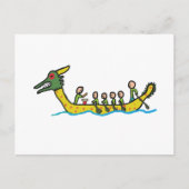 Dragon Boat Racing Briefkaart (Voorkant)