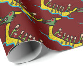 Dragon Boat Racing Cadeaupapier (Rol Hoek)