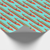 Dragon Boat Racing Cadeaupapier (Hoek)