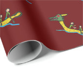 Dragon Boat Racing Cadeaupapier (Rol Hoek)