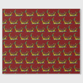 Dragon Boat Racing Cadeaupapier (Vlak)
