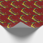 Dragon Boat Racing Cadeaupapier (Hoek)