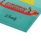 Dragon Boat Racing Dames Snijplank (Hoek)