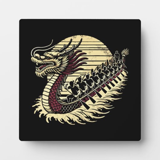 Dragon Boat Racing –  Dragon Boat Team Fotoplaat (Voorkant)