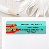 Dragon Boat Racing Etiket (Insitu)