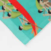 Dragon Boat Racing Fleece Deken (Hoek)