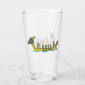Dragon Boat Racing Glas (Achterkant)
