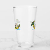 Dragon Boat Racing Glas (Links)