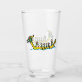 Dragon Boat Racing Glas (Voorkant)