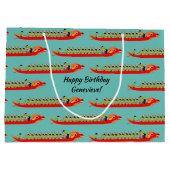 Dragon Boat Racing Groot Cadeauzakje (Achterkant)