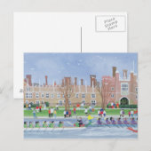 Dragon Boat Racing in Hampton Court 1993 Briefkaart (Voorkant / Achterkant)