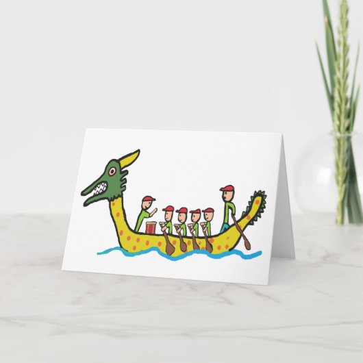 Dragon Boat Racing Kaart (Voorkant)