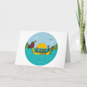 Dragon Boat Racing Kaart (Voorkant)
