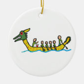 Dragon Boat Racing Keramisch Ornament (Voorkant)