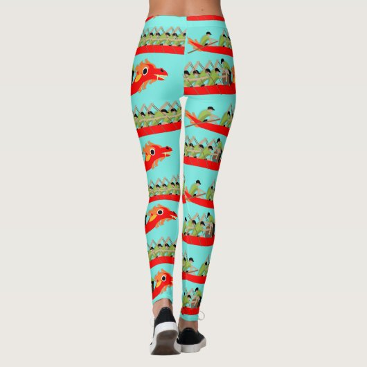 Dragon Boat Racing Leggings (Achterkant)