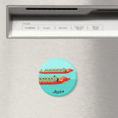 Dragon Boat Racing Magneet (Insitu (Vaatwasser))