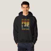 Dragon Boat Racing Makes Me Happy Race Paddle Boat Hoodie (Voorkant volledig)