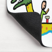 Dragon Boat Racing Muismat (Hoek)