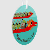 Dragon Boat Racing Ornament (voorkant)