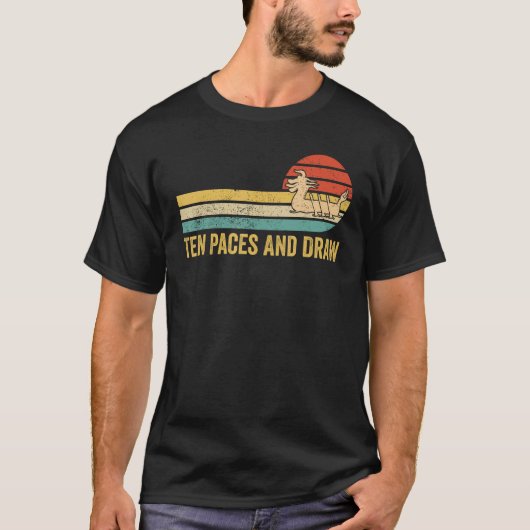 Dragon Boat Racing Paddle Boat Ten Paces And Draw T-shirt (Voorkant)