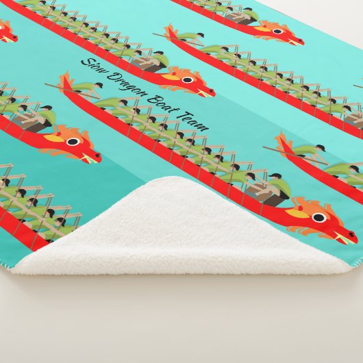 Dragon Boat Racing Sherpa Deken (3/4)